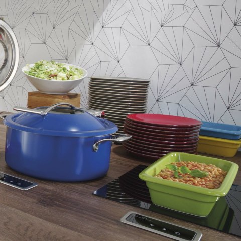 Pojemnik porcelanowy zielony GN1/1 Pojemnik porcelanowy zielony GN1/1