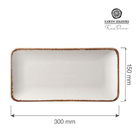 Talerz prostokątny Vanilla
