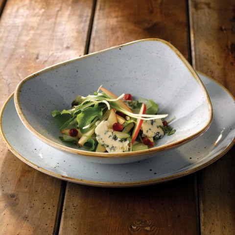 Miska o organicznym kształcie Duck Egg Blue