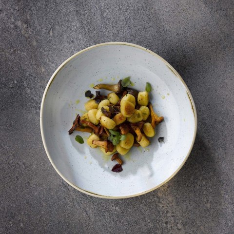 Miska o organicznym kształcie Duck Egg Blue