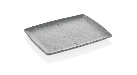 Półmisek z melaminy Rock, szary, GN 1/2 Półmisek z melaminy Rock, szary, GN 1/2