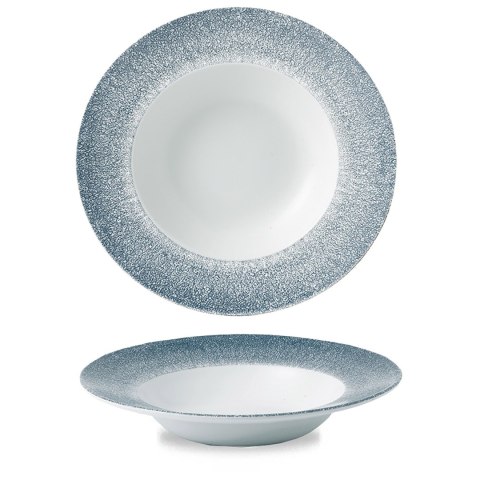 Talerz do pasty Raku Topaz Blue 280 mm Talerz do pasty Raku Topaz Blue 280 mm