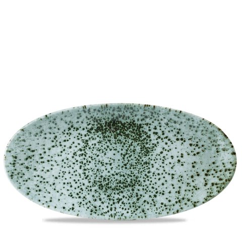 Talerz owalny Mineral Green o wym. 347x173 mm Talerz owalny Mineral Green o wym. 347x173 mm