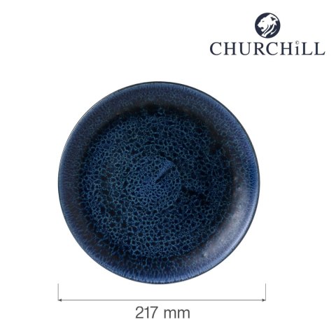 Talerz płytki Stonecast Plume Ultramarine 217mm