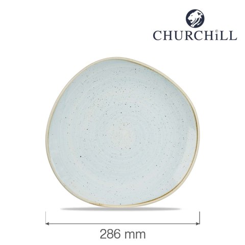 Talerz płytki o organicznym kształcie 286mm Talerz płytki o organicznym kształcie 286mm