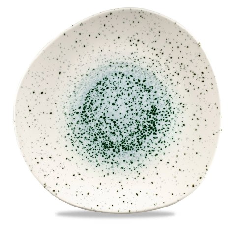 Talerz płytki o organicznym kształcie Mineral Green 264 mm Talerz płytki o organicznym kształcie Mineral Green 264 mm