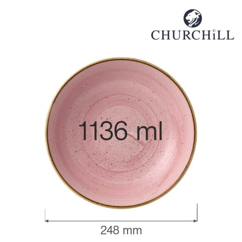 Miska coupe Stonecast Petal Pink 1136 ml
