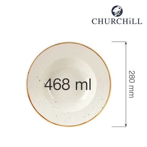 Talerz do pasty Stonecast Barley White 468