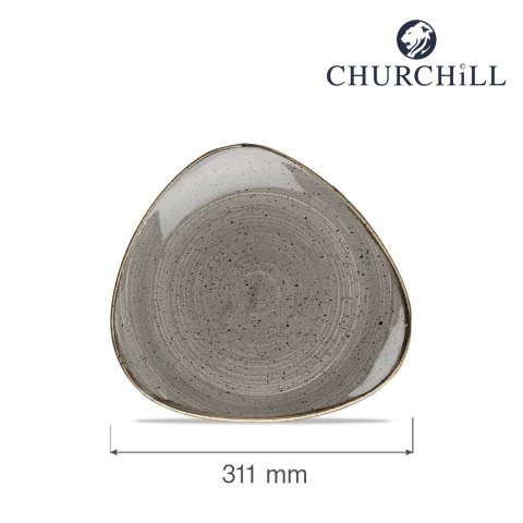 Talerz trójkątny Peppercorn Grey 311mm Talerz trójkątny Peppercorn Grey 311mm