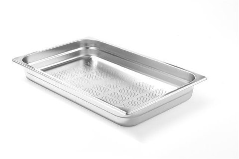 Perforowany pojemnik ze stali nierdzewnej GN 1/1 530x325x(H)200 Perforowany pojemnik ze stali nierdzewnej GN 1/1 530x325x(H)200