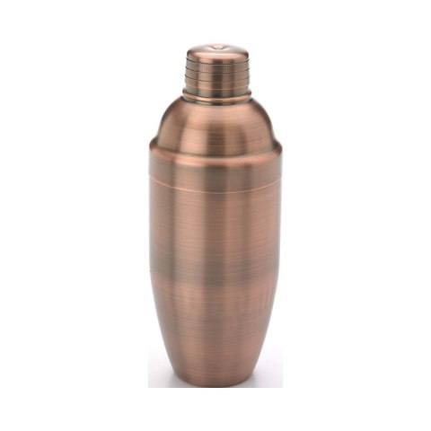 Shaker barmański 3-częściowy w stylu japońskim antyczna miedź 700 ml Shaker barmański 3-częściowy w stylu japońskim antyczna miedź 700 ml