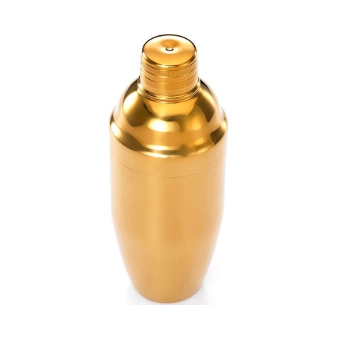Shaker barmański 3-częściowy w stylu japońskim złoty 700 ml Shaker barmański 3-częściowy w stylu japońskim złoty 700 ml