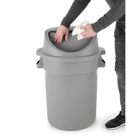 Kontener okrągły na odpady, AmerBox, 120 l 650x550x(H)690 Kontener okrągły na odpady, AmerBox, 120 l 650x550x(H)690