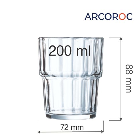 Szklanka niska Norvege 200 ml (stary kod: 60024) Szklanka niska Norvege 200 ml (stary kod: 60024)