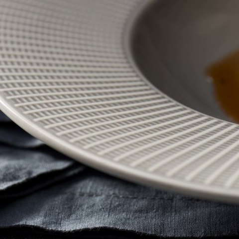Talerz Gourmet z dużym rantem Willow Mist 285 mm