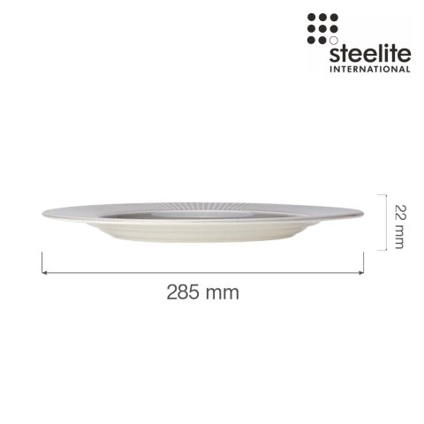 Talerz Gourmet z dużym rantem Willow Mist 285 mm