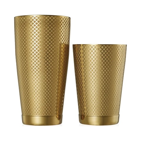 Shaker tin tin Diamond Lattice, złoty, Barfly, 830/530ml Shaker tin tin Diamond Lattice, złoty, Barfly, 830/530ml