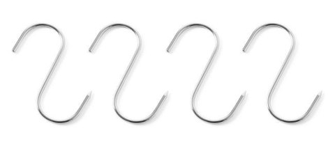 Haki rzeźnicze - zestaw 4 szt. 90x4 (na pręty max. fi 17 mm) Haki rzeźnicze - zestaw 4 szt. 90x4 (na pręty max. fi 17 mm)