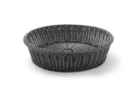 Kosz do pieczywa okrągły, czarny, śr. 400 mm Kosz do pieczywa okrągły, czarny, śr. 400 mm