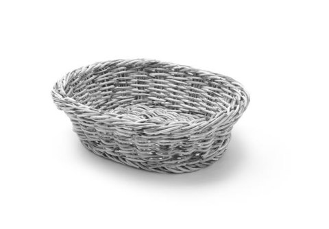 Koszyk owalny, szary, 250x190 mm Koszyk owalny, szary, 250x190 mm