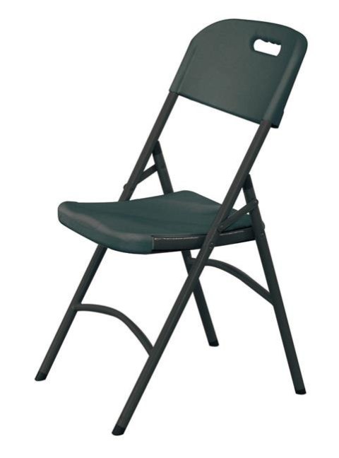 Krzesło cateringowe - czarne 540x440x(h)840 mm Krzesło cateringowe - czarne 540x440x(h)840 mm