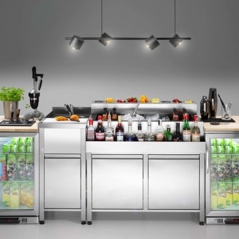 Ścianka barowa Oxygen, panel 1000x200/600x(H)1100 mm, Barmatic Ścianka barowa Oxygen, panel 1000x200/600x(H)1100 mm, Barmatic