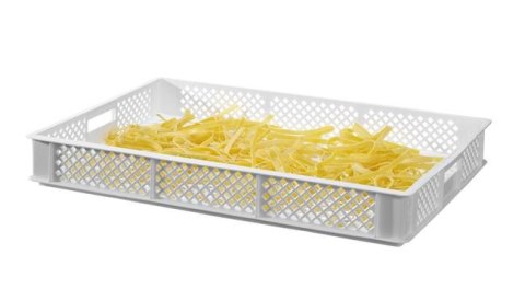 Pojemnik do suszenia świeżego makaronu, HENDI, biały, 600x400x(H)70mm