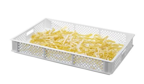 Pojemnik do suszenia świeżego makaronu, HENDI, biały, 600x400x(H)70mm