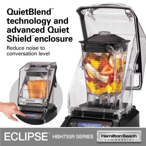 Blender barmański HBH755R-CE Eclipse® 2l 1000W, Hamilton Beach Commercial Hamilton Beach Commercial