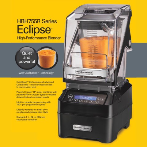 Blender barmański HBH755R-CE Eclipse® 2l 1000W, Hamilton Beach Commercial Hamilton Beach Commercial