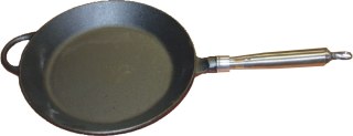 Patelnia żeliwna śr. 28 cm