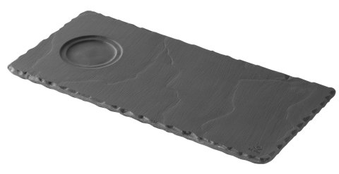 BASALT taca z wycięciem na kubek (śr:5 cm) BASALT taca z wycięciem na kubek (śr:5 cm)