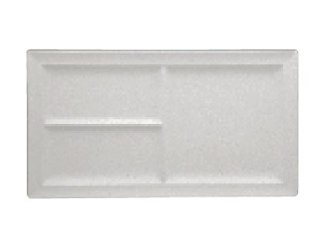 Classic Gourmet talerz płaski trójdzielny 39x21 cm