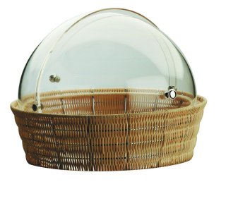 Kosz okrągły z pokrywą Roll-top śr.44 cm