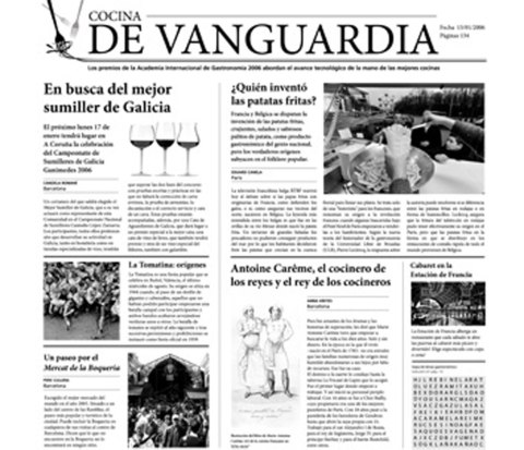 Papier - Cocina De Vanguardia (500 szt)
