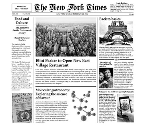 Papier - New York Times (500 szt)