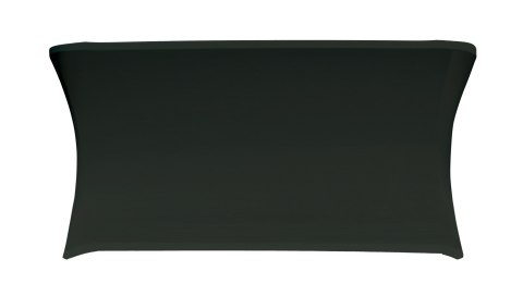 Pokrowiec na stół prostokątny dł. 182,9 cm czarny