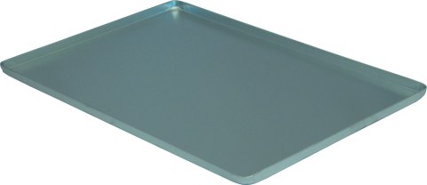 Taca aluminiowa srebrna 40x25 cm