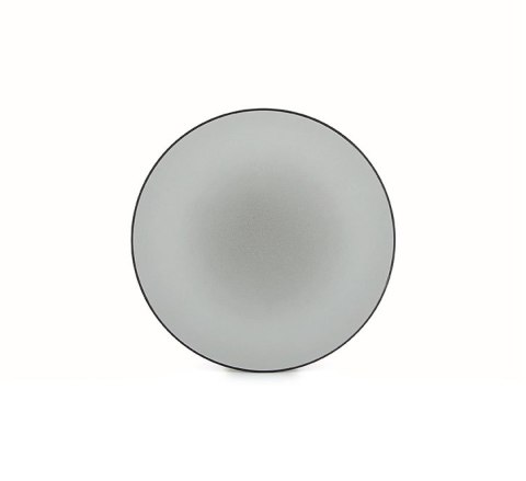 Equinoxe talerz płaski 21,5 cm szary
