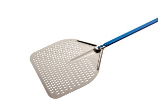 Łopata do pizzy prostokątna, perf. - aluminium 120