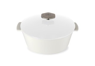 REVOLUTION 2 Garnek z białą pokrywką, 3,4 l
