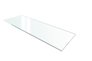Szyba biała 53 x 32,5 GN 1/1