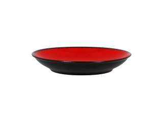 FIRE Talerz głęboki, okrągły 28 cm czerwony