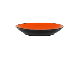 FIRE Talerz głęboki, okrągły 28 cm pomarańczowy