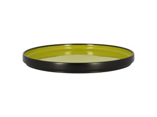 FIRE Talerz płaski, okrągły 27 cm zielony