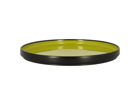 FIRE Talerz płaski, okrągły 27 cm zielony