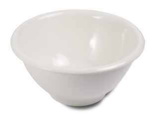 Misa z melaminy śr. 28 cm biała