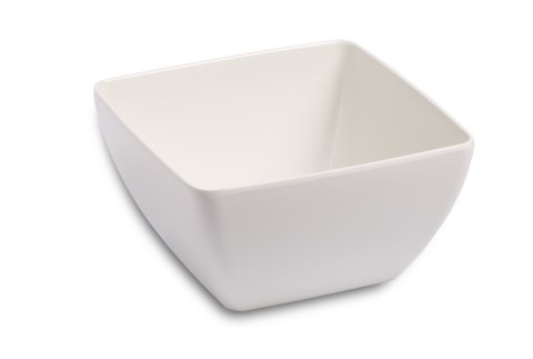 Miska bufetowa z melaminy 2,35 l, h.10 cm biała