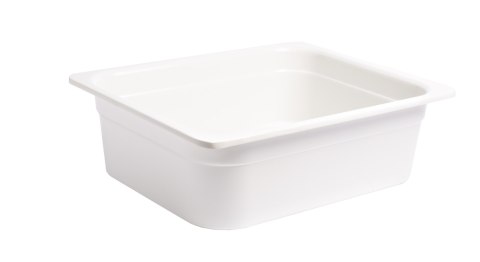Pojemnik GN 1/2 h-10 cm melamina biały Pojemnik GN 1/2 h-10 cm melamina biały