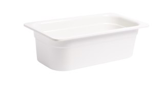 Pojemnik GN 1/3 h-10 cm melamina biały